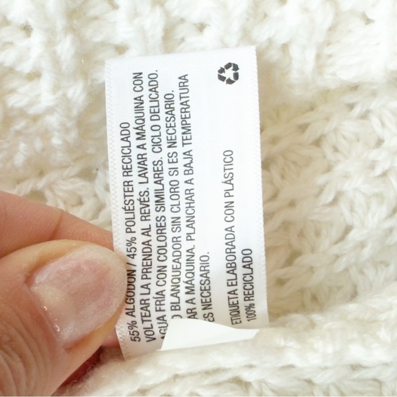 Universal Thread Short Sleeve Crewneck Crochet Pullover Sweater Size S - Picture 8 of 8